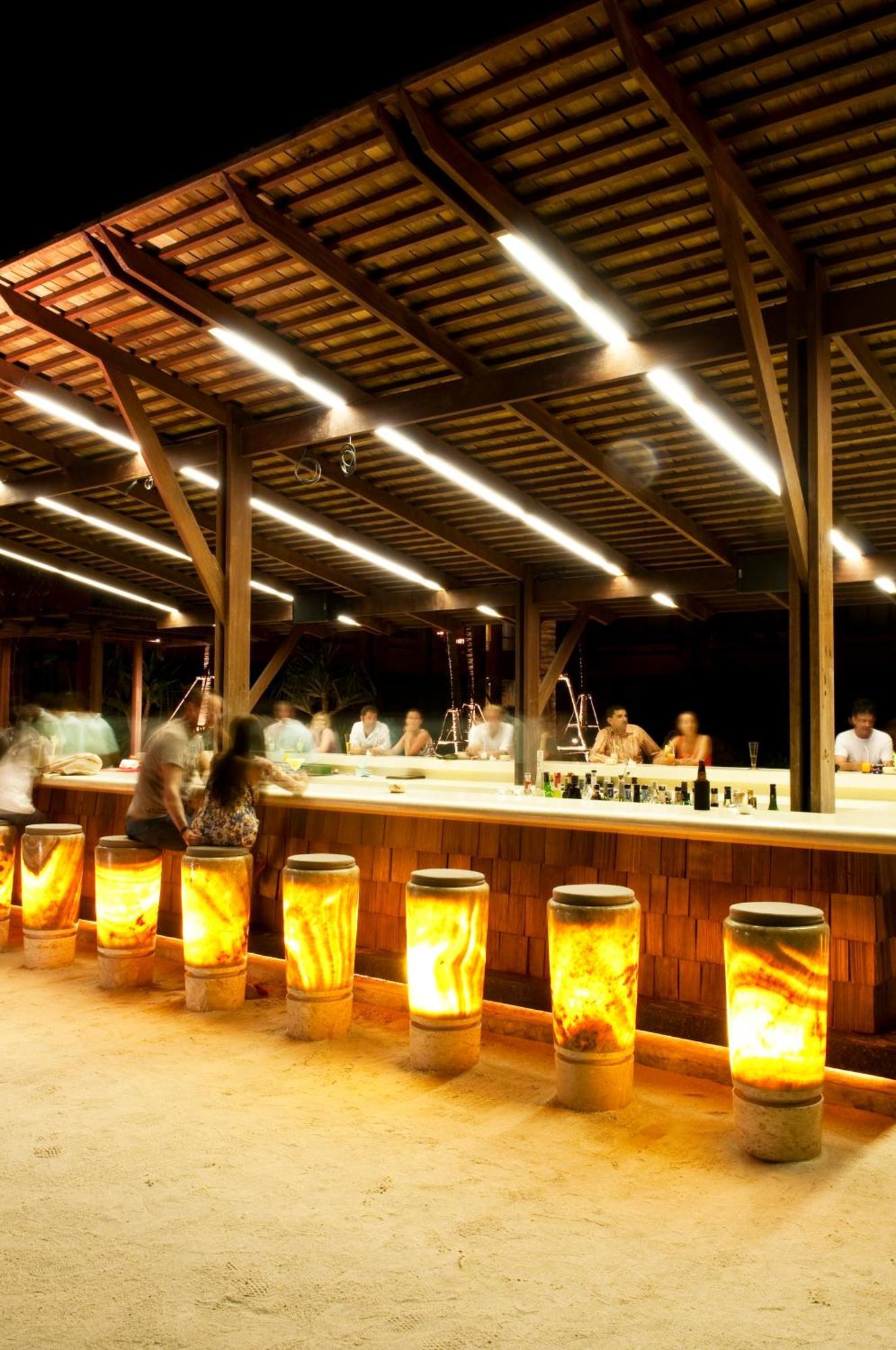 منتجع هانسار ساموي بوفوت المطعم الصورة The bar at the restaurant